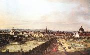 BELLOTTO, Bernardo, View of Vienna from the Belvedere hjhk